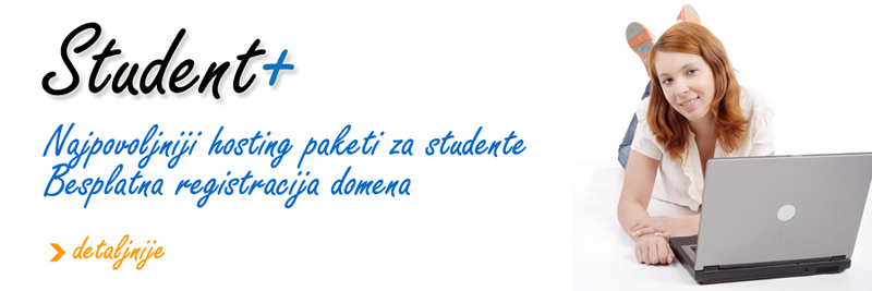 Hosting paketi za studente